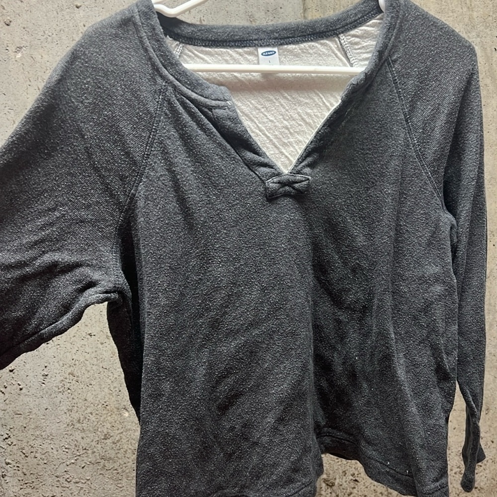 Gray Beachy Sweater
